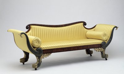 Dolphin Sofa, c.1820 by American School